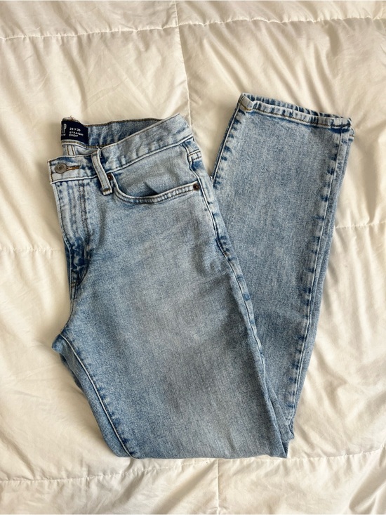 GAP Denim - GAP Straight Leg Light Wash High-Rise Jeans size 29